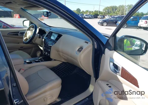 2014 Nissan Pathfinder Platinum from USA, damaged, VIN 5N1AR2MN7EC660338